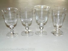 -4 GROS VERRES de BAR BISTRO
