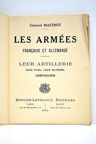 Maitrot armées françaises - maitrot,
