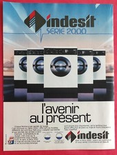 Press Advertising: Household Appliance Washing Machine INDESIT Series 2000 1982