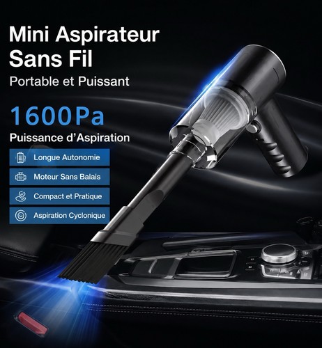 Mini aspirateur voiture sans - voiture,