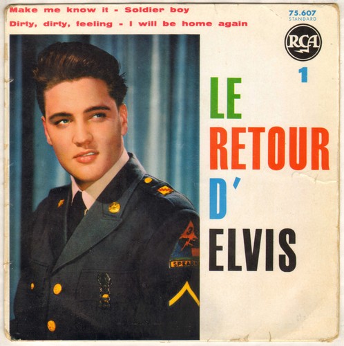 Elvis presley retour - elvis, "le