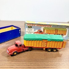 Dinky Supertoys 36B Willème • Circa 1957 • Tractor & Trailer with Box