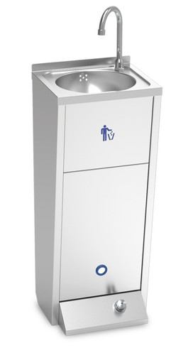 Lave mains inox - sur, pied