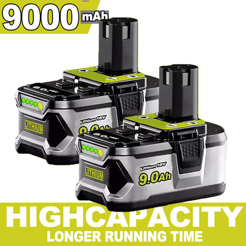 18v 0ah pour ryobi one - 9,0ah,