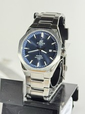 Casio Edifice EFR-S108D Saphire Stainless Steel Blue Dial - NEW