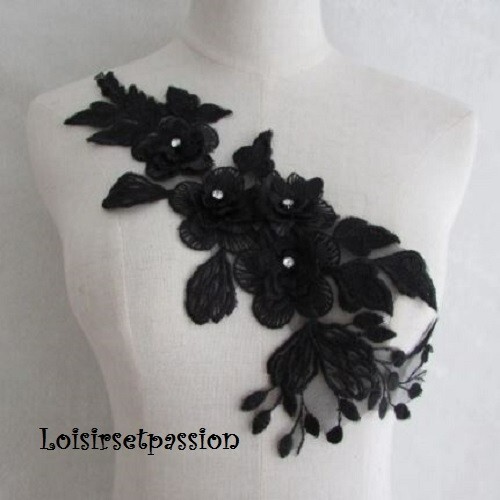 Applique brodée sur - applique, voile