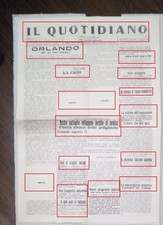 WW1-GORIZIA, CARNICA, BATAILLE DE PAL PICCOLO ET PAL GRANDE DU 18-06-1917 N.2003