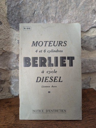 Notice 616 d - n°616,, d’entretien