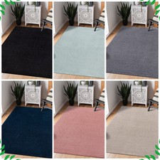 Tapis Salon à Poils Ras