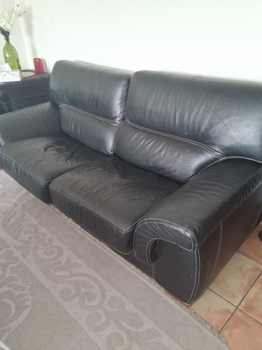 Salon cuir éléments - cuir, 3