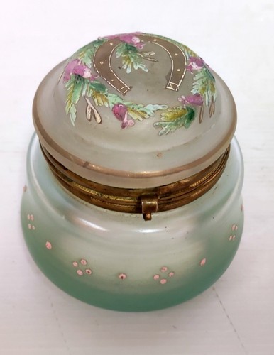 Bonbonniere verre givre - bonbonniere,
