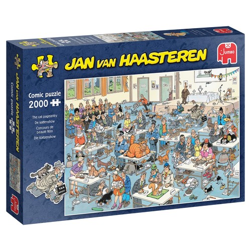 Jan van haasteren cat show - van,