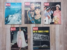 Lot de 5 Paris Match du mois