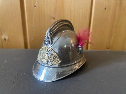 Ancien mini casque métal - ancien, en