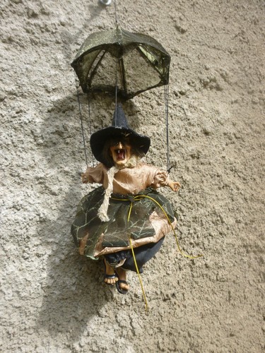 Poupée marionnette sorcière - poupée,