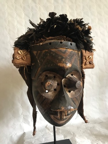 Masque shoowa kuba congo - shoowa-kuba-,