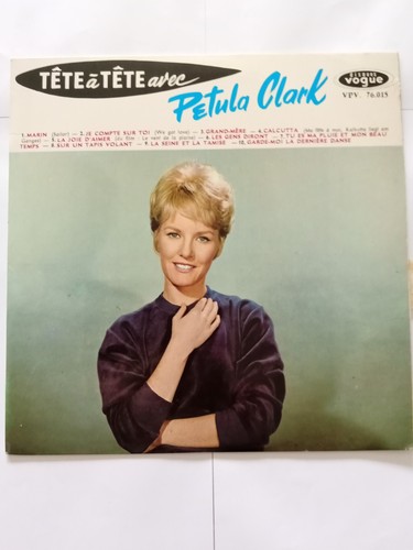 25cm petula clark marin - lp,