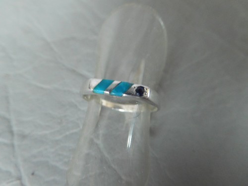 Bague rectangle grise - , argent