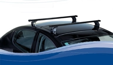 Barres toit acier mercedes - barres,