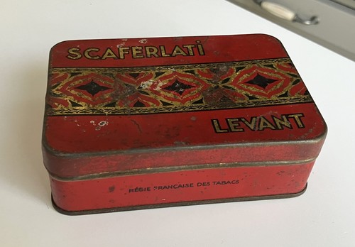 Boite ancienne tole - ancienne,