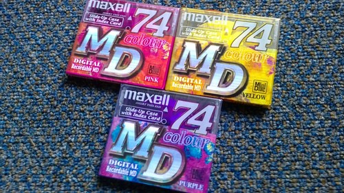 Minidisc maxell couleur md - 3,