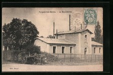 Old postcard Forges-les-Bains, La Buanderie 1907 