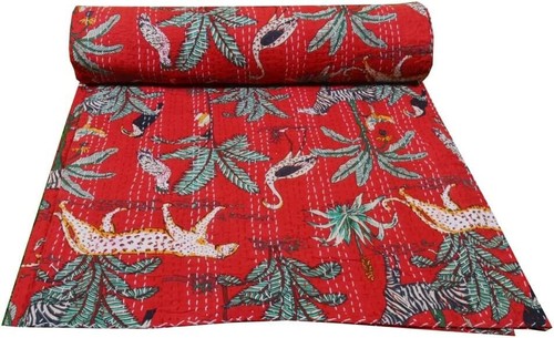 Couverture couette kantha - couverture,