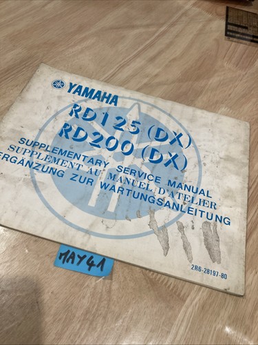Yamaha rd125 rd200 2r6 - rd125,