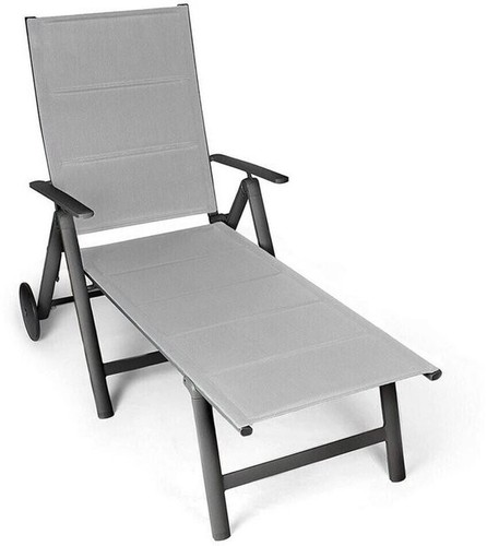 Chaise longue rembourrée - , en