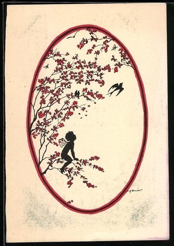 Carte postale artiste - carte, d'artiste