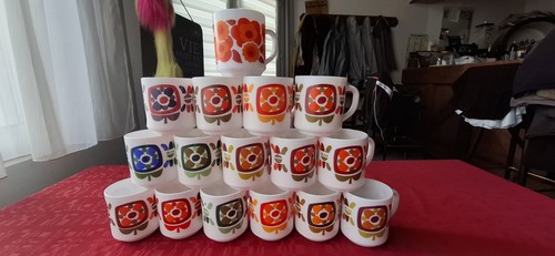 Lot mug tasse arcopal - de, 16