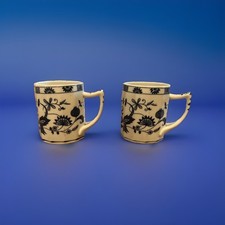 Vienna Woods Fine China - Blue Onion Danube Cups Set Of 2