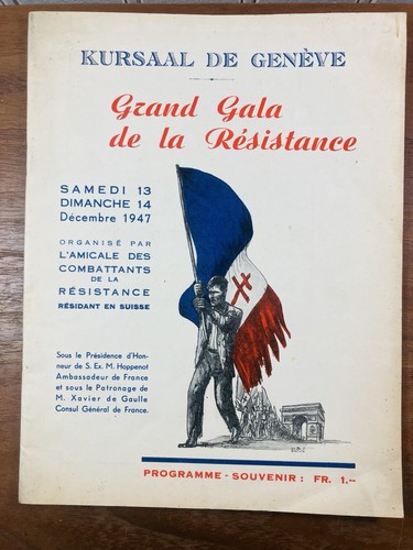 Xavier gaulle résistance - xavier, de