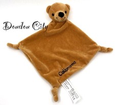 2713🌟Doudou Ours Marron Soft plat  Calipharma 3 Noeuds FL.B.V