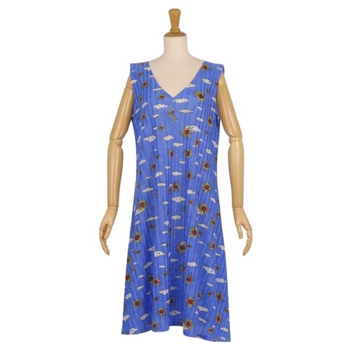 Robe sans manches - , plissée