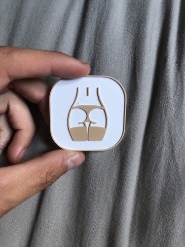 Magnet humoristique imprimé