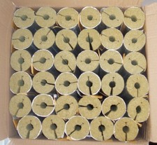 Alukaschierte Bols de Tuyau Laine de Roche 100% Edwards Carton Isolation