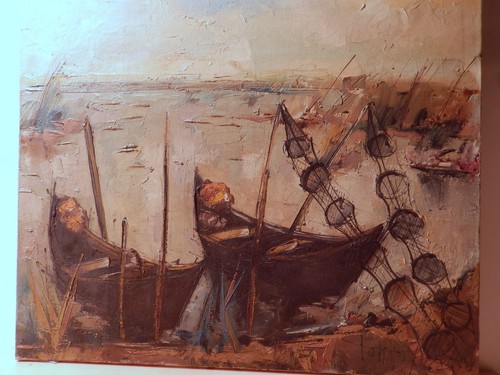 Tableau marine peinture - , bateau