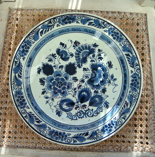 Assiette delfts blauw - assiette,