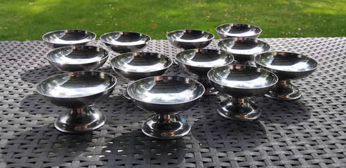 Coupes anciennes inox - 12, en
