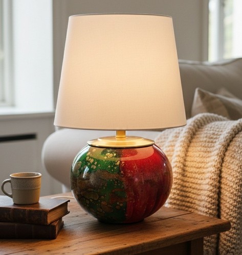 Lampe laque line jean - "laque, jean-noël