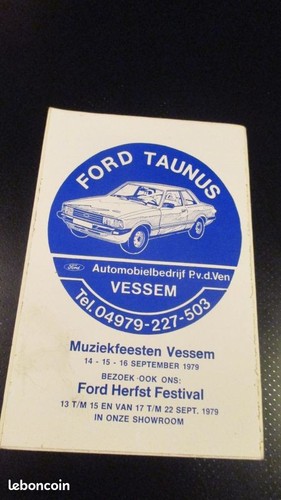 Autocollant original vintage
