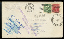 ?Redirected 5c War issue surface rate AUSTRALIA, to Sweden TransAt cover Canada