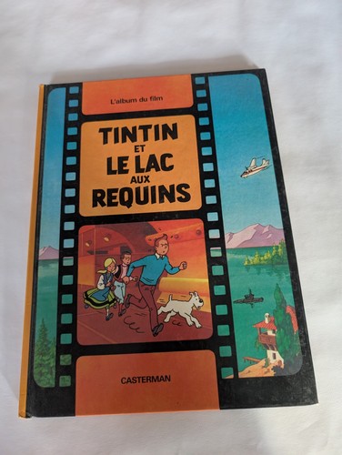 Tintin lac aux requins - tintin,