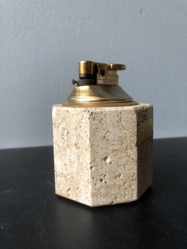 Vintage briquet table - vintage, pierre