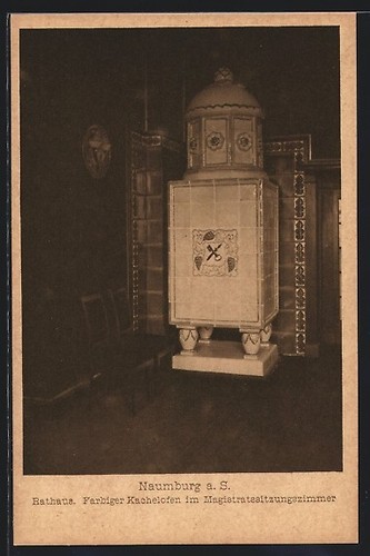 Carte postale naumburg - carte, a.