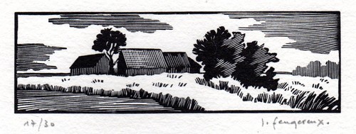 Jean feugereux peintre ferme - feugereux,