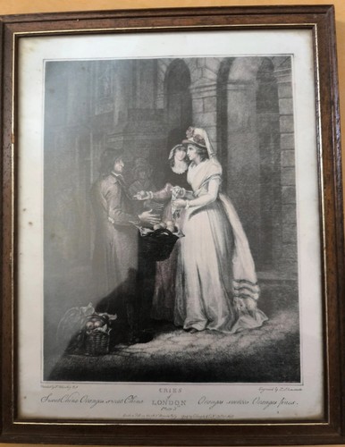 Lithographie cries london - of,