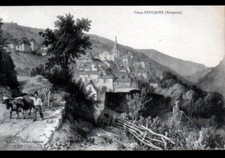 CONQUES (12) BOVINE HITCH, Return of FENAISON animated illustrated early 1900s