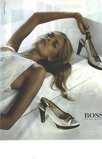 2006 HUGO BOSS ADVERTISING ADVERTISEMENT presents his shoes